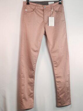 AG Jeans Tellis Modern Slim Pant Rose Cloud Pink Mens1783CMP Size 30×34 NEW